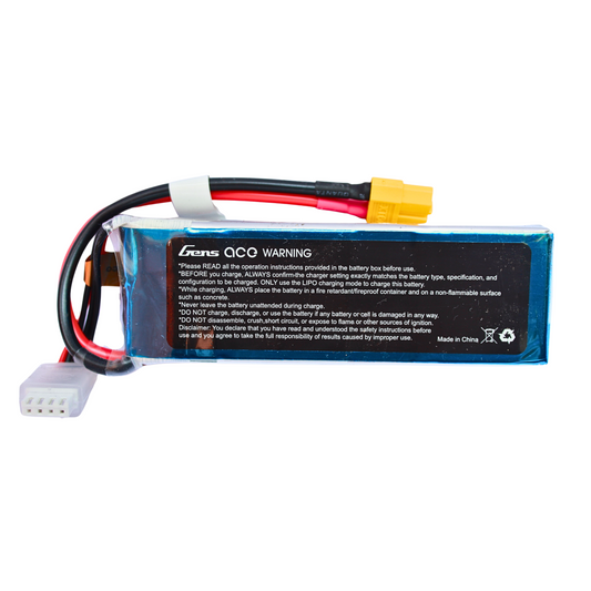 Batería Lipo GENS ACE 2200 mah 3S 11.1V 25C con conector XT60