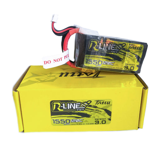 Batería Lipo TATTU R-LINE 1550 mah 5S 120C conector XT60