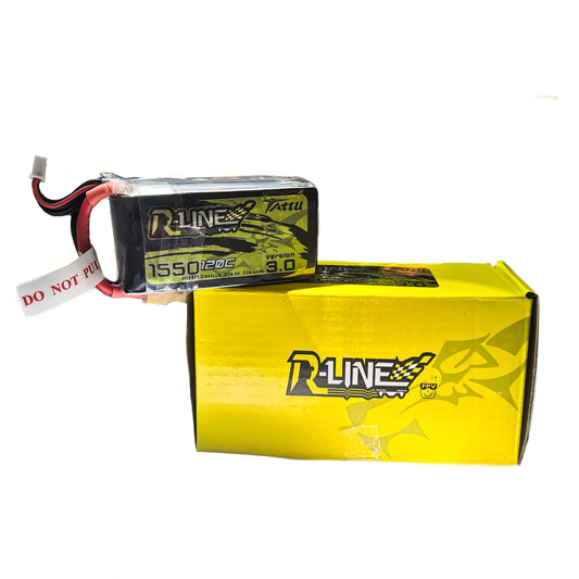 Batería Lipo TATTU R-LINE 1550 mah 5S 120C conector XT60