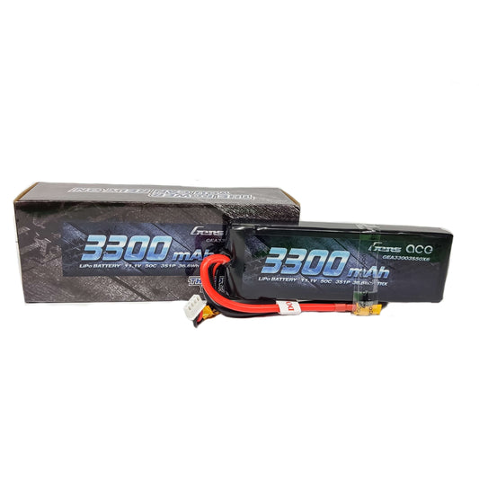 Bateria Lipo GENS ACE 3300 mah 3s 11.1v 50C con conector XT60