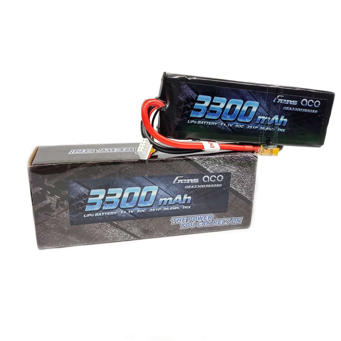 Bateria Lipo GENS ACE 3300 mah 3s 11.1v 50C con conector XT60