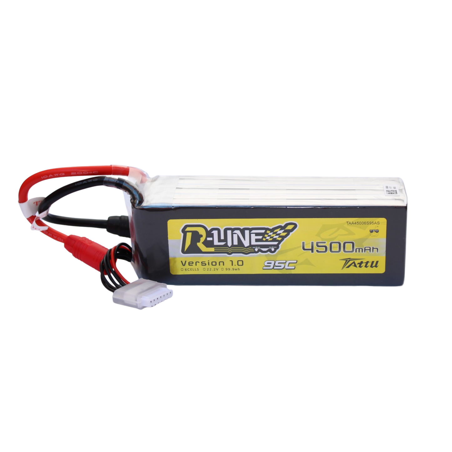 Batería Lipo TATTU 4500 mah 22.2V 6S 95C conector AS150