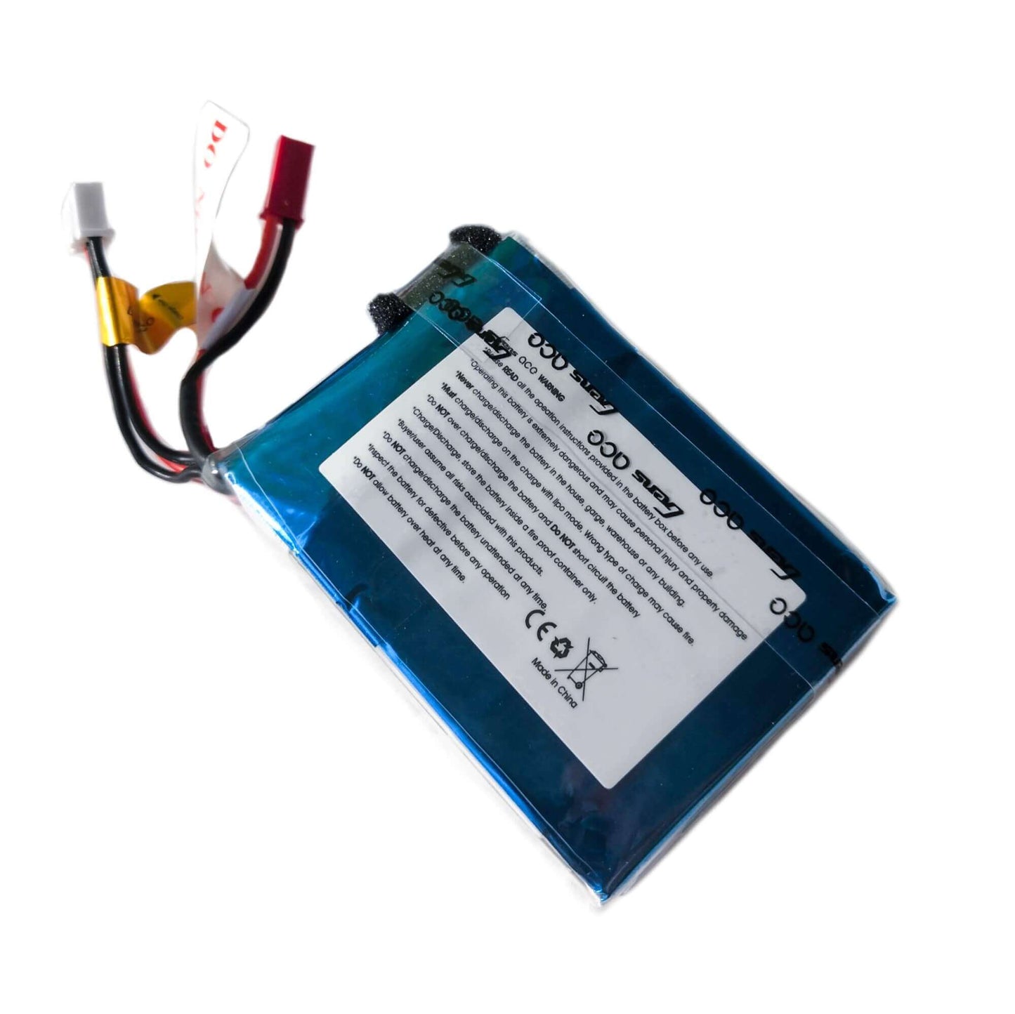 Bateria Lipo 3800mah  2s 7.4v JST para Radio Rc Taranis Qx7